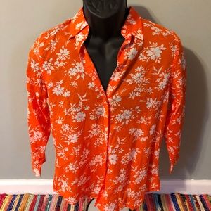 Polo Ralph Lauren Floral Button Shirt Flower Small
